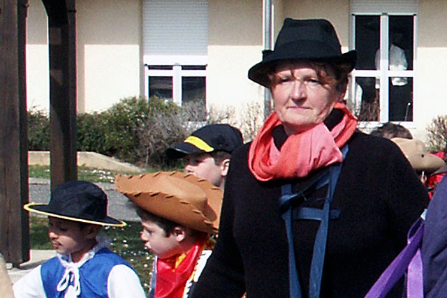 Anny Caserotto en compagnie de ses animateurs|Jean-Paul Epinette
