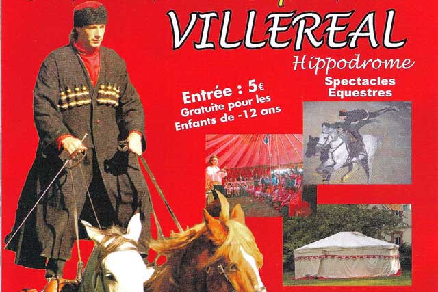 Le cheval russe à l'affiche de Villeréal|Jean-Paul Epinette Le cheval russe à l'affiche de Villeréal|Jean-Paul Epinette