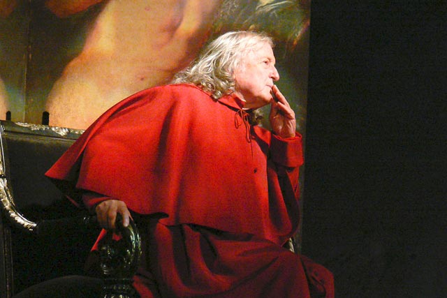 Claude Rich incarne le cardinal Mazarin|Jean-Paul Epinette Claude Rich incarne le cardinal Mazarin|Jean-Paul Epinette