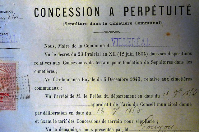 Dans les archives, les premières concessions enregistrées remontent au milieu du 19e siècle.| © Jean‐Paul Epinette ‐ iCimedia|Jean-Paul Epinette Dans les archives, les premières concessions enregistrées remontent au milieu du 19e siècle.| © Jean‐Paul Epinette ‐ iCimedia|Jean-Paul Epinette