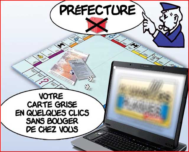 Par internet, la préfecture reste ouverte, 24h/24h... (dr)|Jean-Paul Epinette