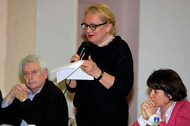 La présidente, Françoise Laborde, entourée de ses deux vice-présidents, Laurence Rouchaud et Pierre-Henri Arnstam.| © Jean‐Paul Epinette ‐ iCimedia|Jean-Paul Epinette La présidente, Françoise Laborde, entourée de ses deux vice-présidents, Laurence Rouchaud et Pierre-Henri Arnstam.| © Jean‐Paul Epinette ‐ iCimedia|Jean-Paul Epinette