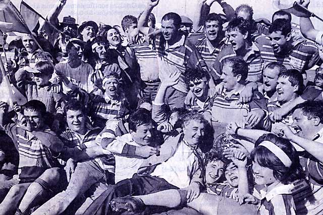 1993 : Champion du P-A Honneur, l'USV montait en Fédérale 3.| © Jean‐Paul Epinette ‐ iCimedia|Photo © Jean-Paul Épinette.