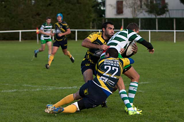 Fornasier - Pereira : on ne passe pas !.| © Jean&#8208;Paul Epinette &#8208; iCimedia|Jean-Paul Epinette
