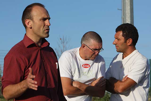 Sébastien Benne et les coaches, Bargues et Estrada - Jean-Paul Epinette Sébastien Benne et les coaches, Bargues et Estrada - Jean-Paul Epinette