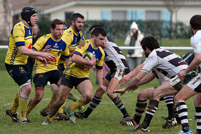 Les Jaune et Bleu veulent gagner leurs deux derniers matchs.|Photo © Jean-Paul Epinette - icimedia@free.fr