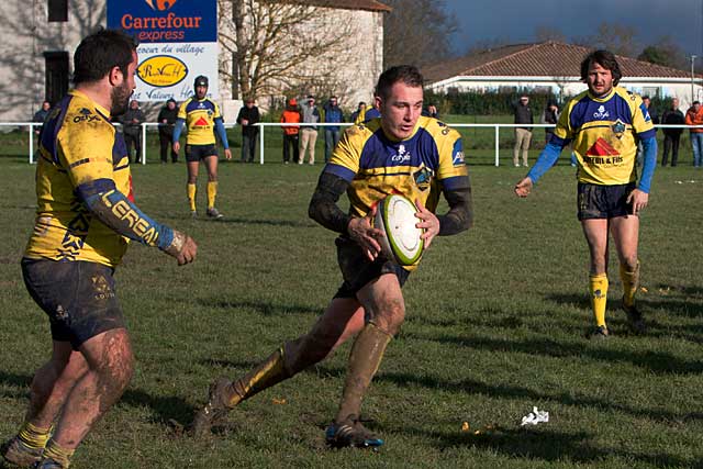 Cayssille a signé deux essais et une passe décisive... Cayssille a signé deux essais et une passe décisive...