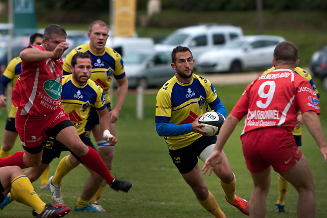 Conduché et ses copains devront très vite prendre le match à leur compte.|Photo © Jean-Paul Epinette - icimedia@free.fr