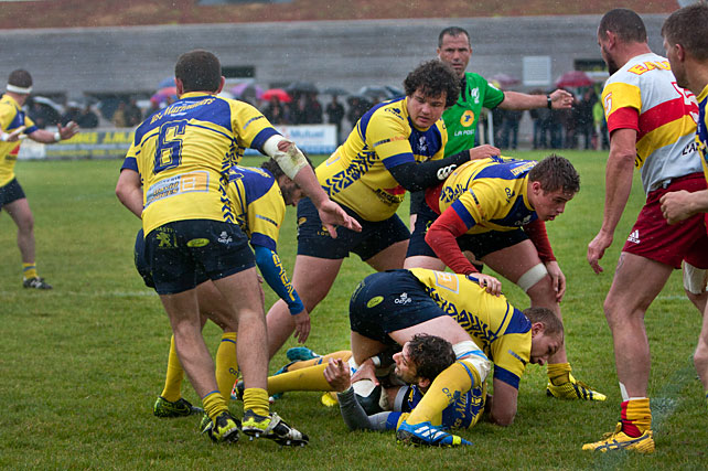 Les Villeréalais ont imposé 80 minutes de combat à leur adversaire.|Photo © Jean-Paul Epinette - icimedia@free.fr