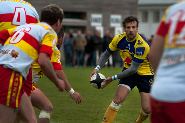 À l'image de Cheyrou, les Villeréalais ont attaqué la ligne. À l'image de Cheyrou, les Villeréalais ont attaqué la ligne.