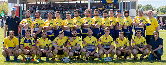 L'équipe Réserve de l'USV championne du Périgord-Agenais 2016.