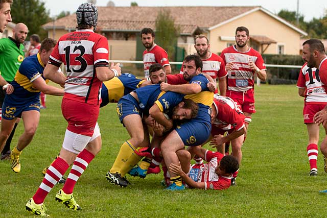 Intenables, Decoustal, Cayssille ont sans cesse attaqué la ligne.