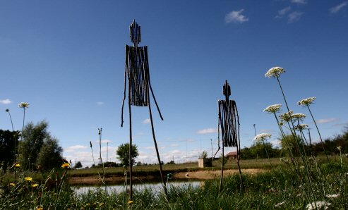 Les créations éphémères de Campagn'Art dans le paysage...|Archives © jean-Paul Epinette - icimedia@free.fr Les créations éphémères de Campagn'Art dans le paysage...|Archives © jean-Paul Epinette - icimedia@free.fr