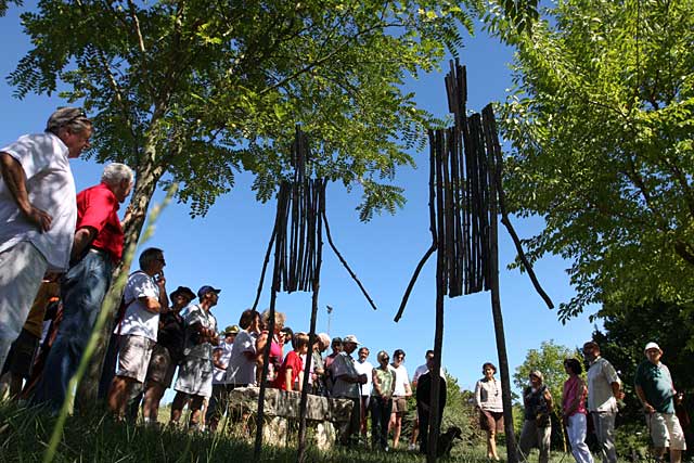 Août 2008, Campan'Art investit le paysage...|Photo © jean-Paul Epinette - icimedia@free.fr Août 2008, Campan'Art investit le paysage...|Photo © jean-Paul Epinette - icimedia@free.fr