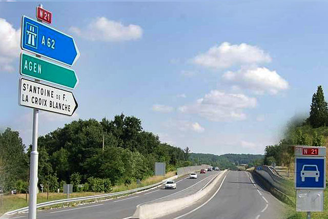 La section en 2x2 voies vers Saint-Antoine sera prolongée jusqu'à Villeneuve...|Photo Sud Ouest La section en 2x2 voies vers Saint-Antoine sera prolongée jusqu'à Villeneuve...|Photo Sud Ouest