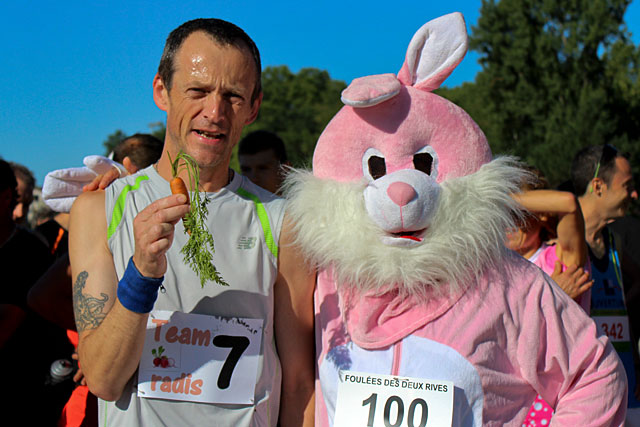 Humour et sport intense feront encore bon ménage... - Photo © jean-Paul Epinette - icimedia@free.fr Humour et sport intense feront encore bon ménage... - Photo © jean-Paul Epinette - icimedia@free.fr