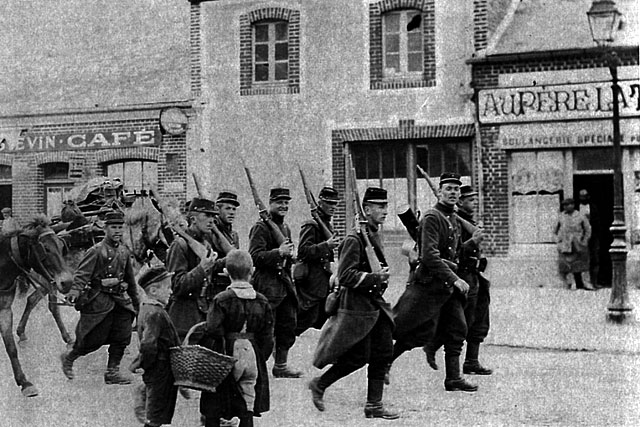 Trois hommes du Villeréalais tombèrent en Belgique dès le 22 août 1914.| Coll. particulière Trois hommes du Villeréalais tombèrent en Belgique dès le 22 août 1914.| Coll. particulière