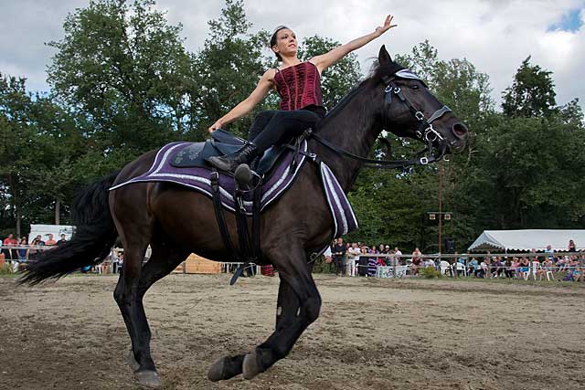 Dimanche après-midi, spectacle équestre avec Festibérique...|Photo Festibérique - DR