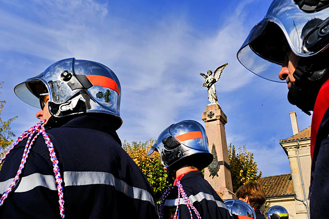 La minute de silence à la mémoire des Villeréalais Morts pour la France... - Photo © jean-Paul Epinette - icimedia@free.fr