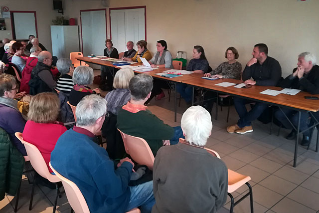 En réunion générale, les marcheurs villeréalais ont arrêté leur programme 2019...|Photo © Pierre-Antony Epinette - icimedia@free.fr