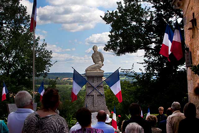 Tourliac, 14 juillet 1944, le martyr des onze résistants villeréalais débuta par le massacre de la sentinelle, Nathan Goldstein......|Photo © Jean-Paul Epinette - icimedia@free.fr