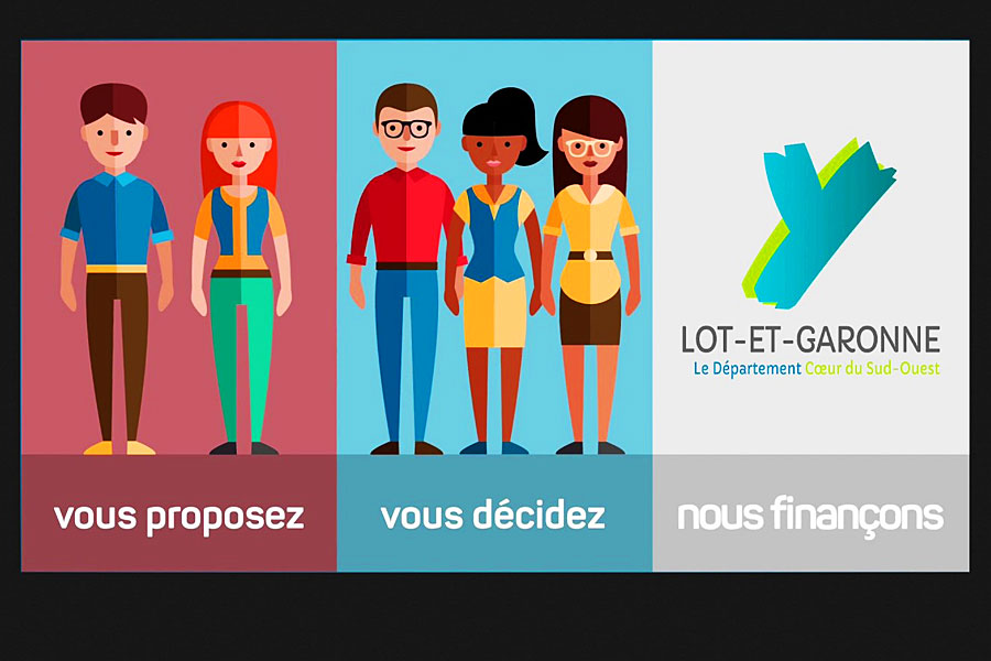 En Lot-et-Garonne, le budget participatif citoyen a été doté d'un million d'euros...|Photo DR En Lot-et-Garonne, le budget participatif citoyen a été doté d'un million d'euros...|Photo DR