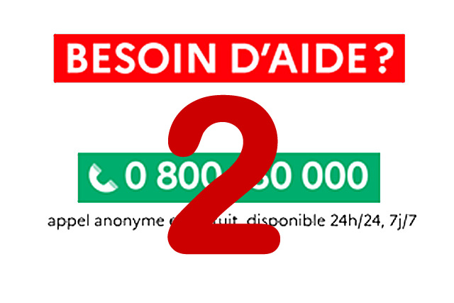 0800 130 000 : simple et efficace... un numéro unique et gratuit pour obtenir de l'aide...|Illustration DR