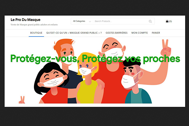 Face à la menace des variants du virus, les masques faits maison sont déconseillés...|Illustration DR Face à la menace des variants du virus, les masques faits maison sont déconseillés...|Illustration DR