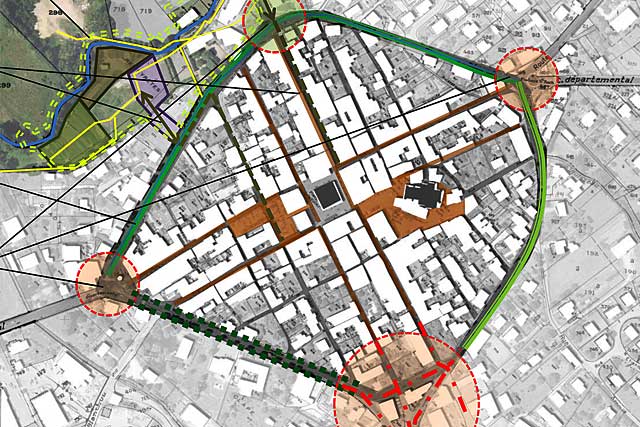 Un Plan-Guide a été établi pour servir de base à une réflexion collective...|Commune de Villeréal - DR