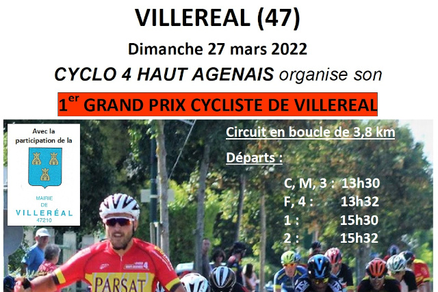 1er Grand Prix Cycliste de Villeréal|Pierre Antony Epinette - 27 mars 2022