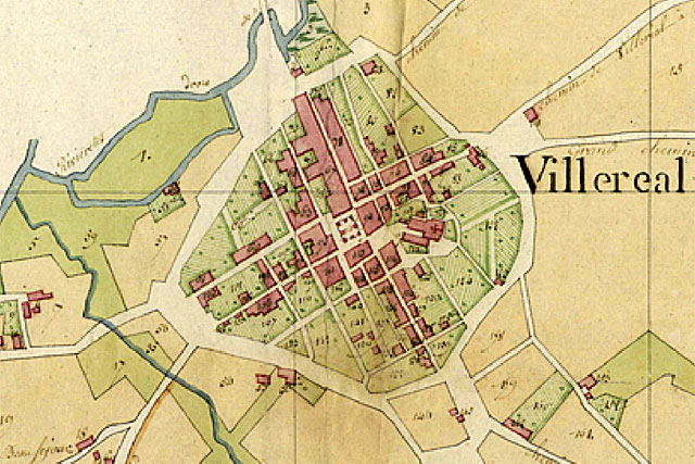 Le plan par masses de cultures est arrêté au 21 décembre 1805. - | AD 47 - Mémoire de Villeréal