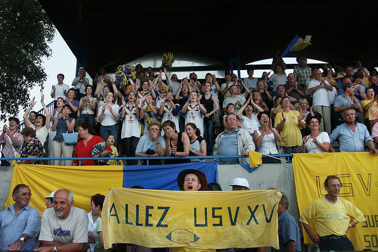 Le rugby, marqueur de l'identité villeréalaise. La fierté et la joie de tout un peuple... - | Mémoire de Villeréal © Jean-Paul Épinette.