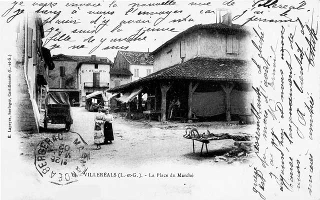 Août 1901... la plus vieille vue recensée de la halle Août 1901... la plus vieille vue recensée de la halle