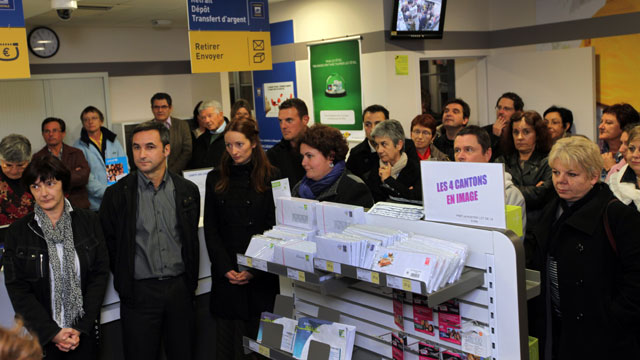 Dans le public, de nombreux postiers...| © Jean‐Paul Epinette ‐ iCimedia Dans le public, de nombreux postiers...| © Jean‐Paul Epinette ‐ iCimedia